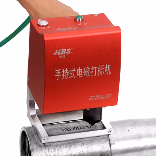 Hbs Portable Handheld DOT Peen Marking Machine/Pneumatic DOT Peen Marking Machine