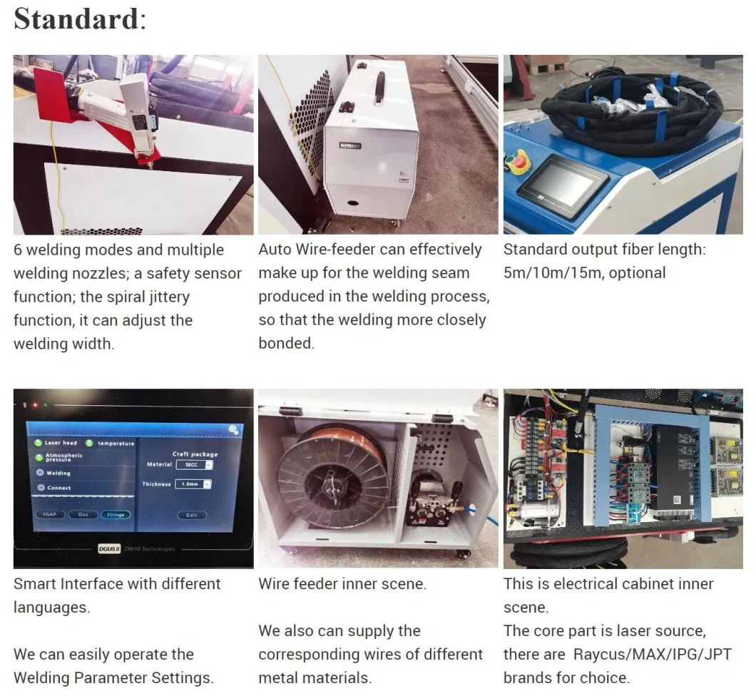 St-F2000 Handheld Laser Welder Fiber Laser Welding Machine Price for Mold Repair